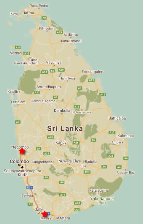 Sri Lanka weightloss itinerary